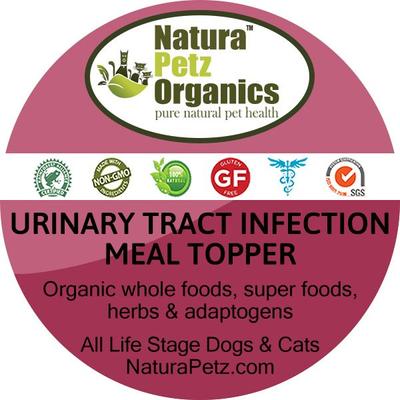 Show full view: Natura Petz Organics Urinary Tract Infection Turkey Flavored Powder Urinary & Kidney Supplement for Dogs & Cats, 4-oz tin slide 3 of 5