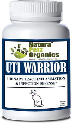 Show full view: Natura Petz Organics UTI Warrior Cat Supplement, 90 count slide 1 of 4