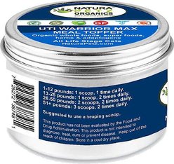 Natura Petz Organics UTI WARRIOR MAX MEAL TOPPER* Chronic Urinary Tract Infection & Inflammation Support* Cat Supplement, 4-oz jar slide 2 of 4