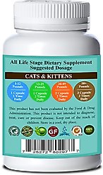 Natura Petz Organics VITAMIN NINJA - OMEGA 3 & 6, Super Food, Immune & Multi-Vitamin Support Cat Supplement, 150 count slide 2 of 4