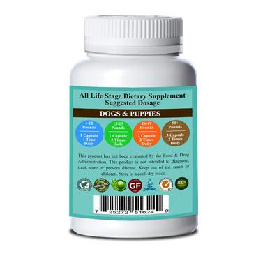 Show full view: Natura Petz Organics VITAMIN NINJA - OMEGA 3 & 6, Super Food, Immune & Multi-Vitamin Support* Dog Supplement, 150 count slide 3 of 5