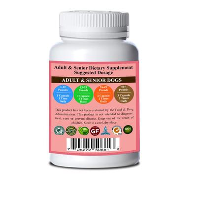 Show full view: Natura Petz Organics WOUND MEDIC MAX* Master Wound Skin & Coat Support* Dog Supplement, 90 count slide 3 of 5