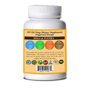 Show full view: Natura Petz Organics Yummy Tummy Dog Supplement, 90 count slide 3 of 4