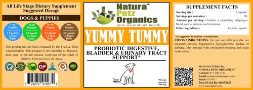 Show full view: Natura Petz Organics Yummy Tummy Dog Supplement, 90 count slide 4 of 4