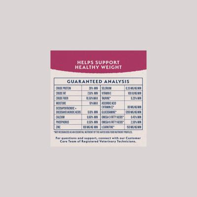 Show full view: Natural Balance Fat Dogs Chicken & Salmon Formula Low Calorie Dry Dog Food, 24-lb bag slide 9 of 12