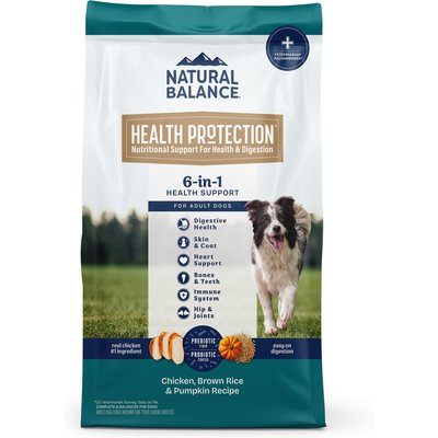 Natural Balance Natural Balance Health Protection Adult Real Chicken, Brown Rice & Pumpkin Dry Dog Food, 4-lb bag