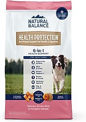 Natural Balance Health Protection Adult Real Salmon, Brown Rice & Pumpkin Dry Dog Food, 22-lb bag