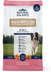 Natural Balance Health Protection Adult Real Salmon, Brown Rice & Pumpkin Dry Dog Food, 4-lb bag