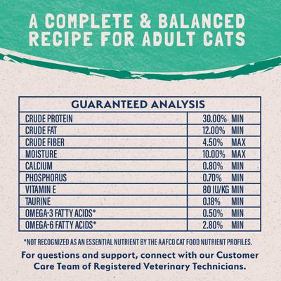 Show full view: Natural Balance L.I.D. Limited Ingredient Diets Green Pea & Chicken Formula Grain-Free Dry Cat Food, 4-lb bag slide 10 of 11