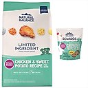Natural Balance L.I.D. Limited Ingredient Diets Small Breed Bites Grain-Free Chicken & Sweet Potato Formula Dry Dog Food, 12-lb bag + Natural Balance L.I.T. Limited Ingredient Grain-Free Treats Sweet Potato & Chicken Formula Dog Treats, Small Breed, 8-oz bag