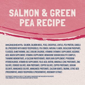 Natural Balance Limited Ingredient Grain-Free Salmon & Green Pea Recipe Dry Cat Food, 4-lb bag