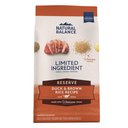 Natural Balance Limited Ingredient Reserve Duck & Brown Rice Recipe Dry Dog Food, 22-lb bag