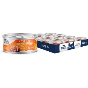 Natural Balance Limited Ingredient Reserve Duck & Green Pea Recipe Wet Cat Food, 5.5-oz can, case of 24