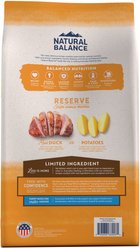 Natural Balance Limited Ingredient Diet Reserve Grain-Free Duck & Potato Puppy Recipe Dry Dog Food, 22-lb bag slide 2 of 9