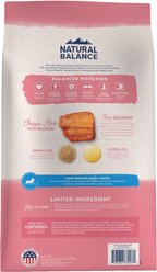Natural Balance Limited Ingredient Salmon & Brown Rice Puppy Recipe Dry Dog Food, 24-lb bag slide 2 of 7