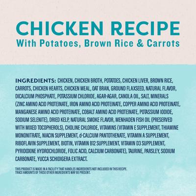 Show full view: Natural Balance Original Ultra Chicken Recipe Wet Dog Food, 13-oz can, case of 12 slide 6 of 11