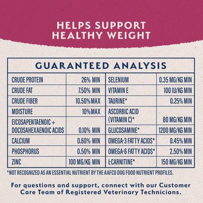 Show full view: Natural Balance Original Ultra Fat Dogs Adult Low-Fat Chicken Meal, Salmon Meal & Barley Recipe Dry Dog Food, 11-lb bag slide 5 of 7