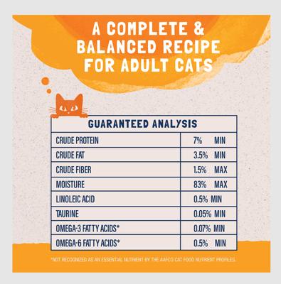 Show full view: Natural Balance Platefulls Indoor Formula Duck, Chicken & Pumpkin Formula in Gravy Grain-Free Cat Food Pouches, 3-oz pouch, case of 24 slide 8 of 11