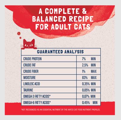 Show full view: Natural Balance Platefulls Salmon, Tuna & Crab Formula in Gravy Grain-Free Cat Food Pouches, 3-oz pouch, case of 24 slide 8 of 11