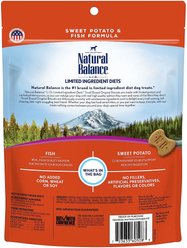 Natural Balance Rewards Small Breed Salmon Flavored Crunchy Biscuit Dog Treats, 16-oz bundle slide 2 of 5