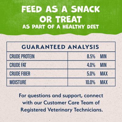 Show full view: Natural Balance Rewards Peanut Butter Flavored Crunchy Biscuit Dog Treats, 14-oz bag slide 7 of 11