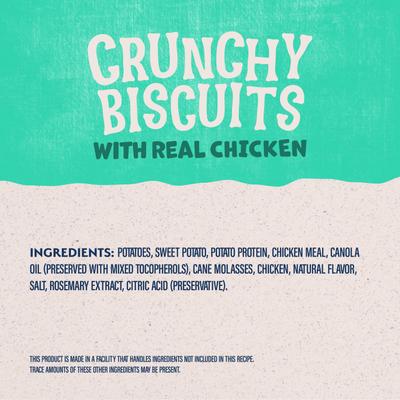 Show full view: Natural Balance Rewards Chicken Flavored Crunchy Biscuit Dog Treats, 14-oz bag slide 6 of 11