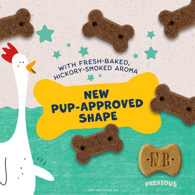 Show full view: Natural Balance Rewards Small Breed Chicken Flavored Crunchy Biscuit Dog Treats, 8-oz bag slide 3 of 10