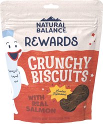 Natural Balance Rewards Crunchy Biscuits with Real Salmon Dog Treats, 14-oz bag
