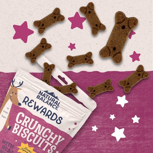 Natural Balance Delectable Delights Venison Formula Tender Cuts Dog Treats