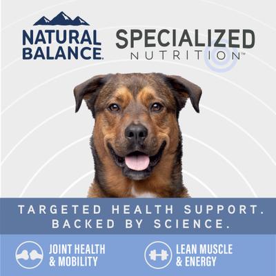 Show full view: Natural Balance Specialized Nutrition Joint & Muscle Health Adult Chicken & Oatmeal Formula Dry Dog Food, 22-lb bag slide 4 of 12