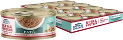 Natural Balance Ultra Protein Real Chicken Recipe with Protein-Rich Organs Pate Wet Cat Food, 2.8-oz can, case of 24