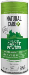 Natural Care Flea & Tick Carpet Powder, 9-oz