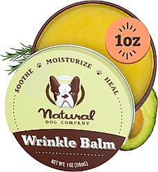 Natural Dog Company Dog Wrinkle Balm, 1-fl oz tin