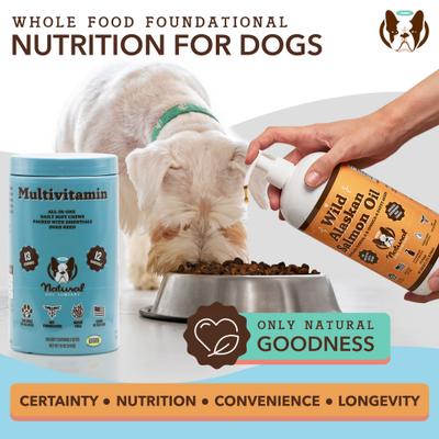Show full view: Natural Dog Company Multivitamin Peanut Butter & Bacon Flavored Soft Chew Supplement for Dogs, 180 count slide 8 of 10