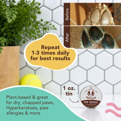 Show full view: Natural Dog Company Paw Soother Dog Paw Balm, 1-fl oz tin slide 4 of 7