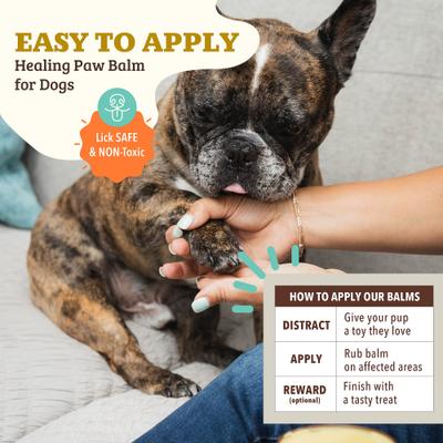 Show full view: Natural Dog Company Paw Soother Dog Paw Balm, 2-fl oz stick slide 5 of 10