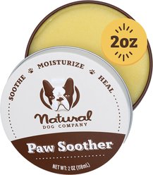 Natural Dog Company Paw Soother Dog Paw Balm, 2-fl oz tin
