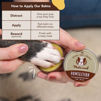Show full view: Natural Dog Company PawTection Dog Paw Protector Balm, 1-oz tin slide 4 of 10