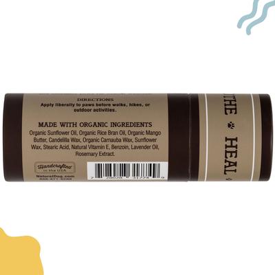 Show full view: Natural Dog Company PawTection Dog Paw Protector Balm, 2-fl oz stick slide 6 of 7