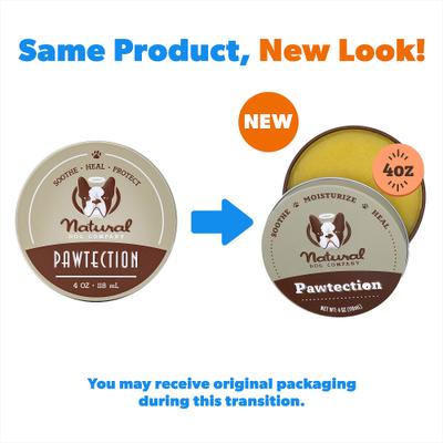 Show full view: Natural Dog Company PawTection Dog Paw Protector Balm, 4-oz tin slide 2 of 10