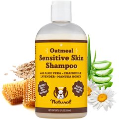 Natural Dog Company Sensitive Skin Dog Shampoo, 12-fl oz bottle