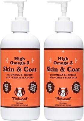 Discontinued - NATURAL DOG COMPANY Skin & Coat Omega-3 & Omega-6 Oil ...
