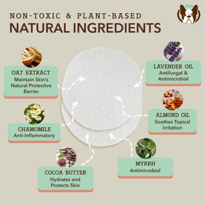 Show full view: Natural Dog Company Skin Soother Dog Grooming Wipes, 50 count slide 6 of 8