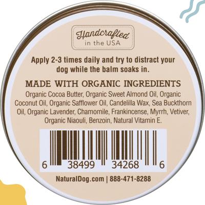 Show full view: Natural Dog Company Skin Soother Dog Healing Balm, 2-fl oz tin slide 7 of 10