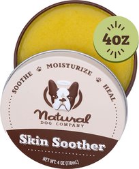 Natural Dog Company Skin Soother Dog Healing Balm, 4-fl oz tin