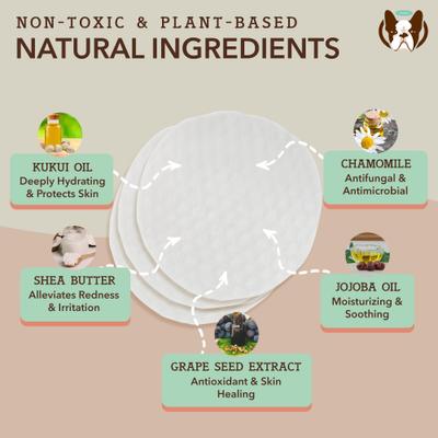 Show full view: Natural Dog Company Snout Soother Dog Grooming Wipes, 50 count slide 3 of 8