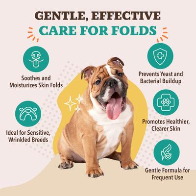 Show full view: Natural Dog Company Wrinkle Balm Dog Cream, 2-fl oz stick slide 4 of 8