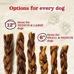 Natural Farm Braided Collagen Dog Treats, 12-in, 12 count slide 2 of 6