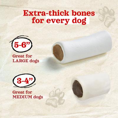 Show full view: Natural Farm 3 to 4-inch Chicken Flavor Stuffed Dog Bones, 6 count slide 3 of 7