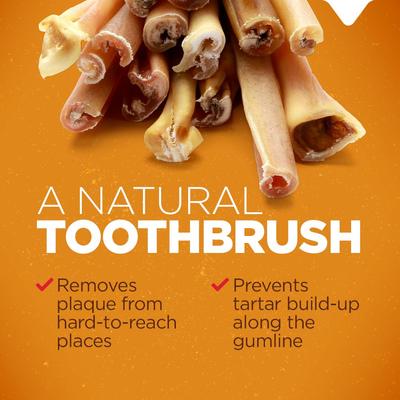 Show full view: Natural Farm Beef Cheek Sticks Dog Treats, 10 to 12-in, 12 count slide 6 of 10